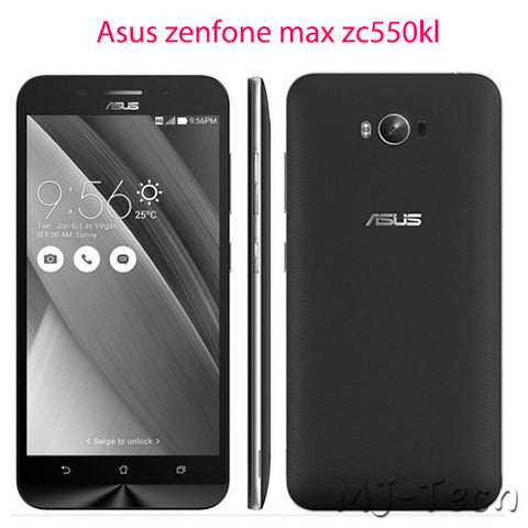 Gift silicone case+ Original ASUS Zenfone MAX zc550kl 5.5 inch MSM8916 quad core 1.2GHz 2G 16G Android 5.0 5000mah battery phone